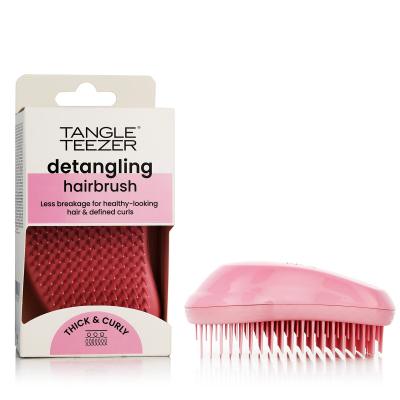 Tangle Teezer The Original Thick &amp; Curly Kefa na vlasy pre ženy 1 ks Odtieň Dusky Pink