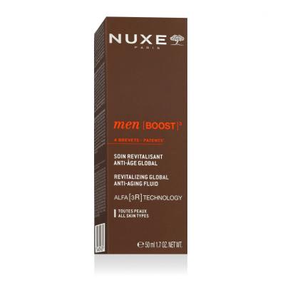 NUXE Men [BOOST]³ Revitalizing Global Anti-Aging Fluid Denný pleťový krém pre mužov 50 ml