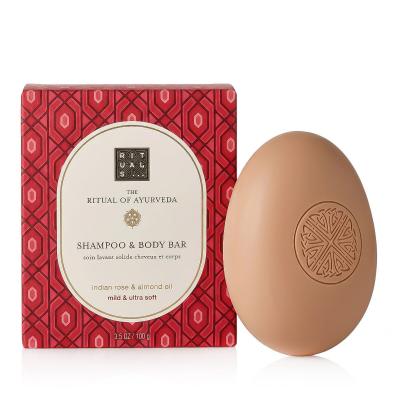 Rituals The Ritual Of Ayurveda Shampoo &amp; Body Bar Tuhé mydlo pre ženy 100 ml