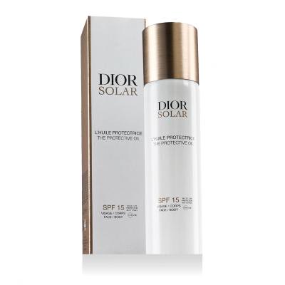 Dior Solar The Protective Face and Body Oil SPF15 Opaľovací prípravok na telo pre ženy 125 ml