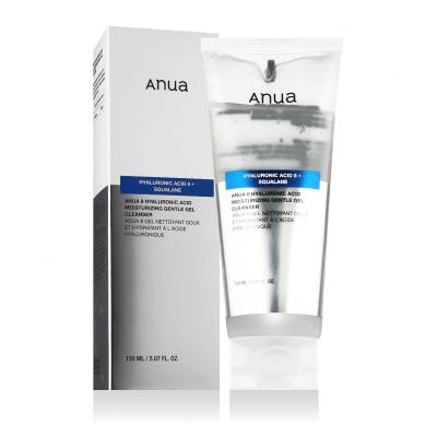 Anua Hyaluronic Acid 8 + Squalane Moisturizing Gentle Gel Cleanser Čistiaci gél 150 ml
