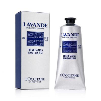 L'Occitane Lavande Blanche Perfumed Hand Cream Krém na ruky pre ženy 75 ml