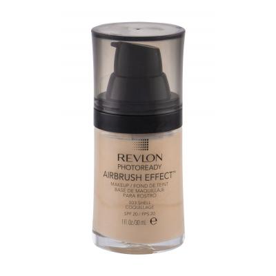 Revlon Photoready Airbrush Effect SPF20 Make-up pre ženy 30 ml Odtieň 003 Shell