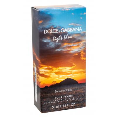 Dolce&amp;Gabbana Light Blue Sunset in Salina Toaletná voda pre ženy 50 ml poškodená krabička
