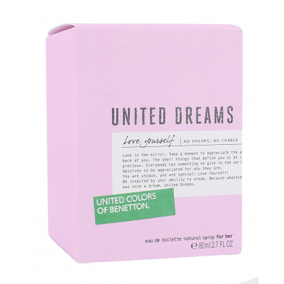Benetton United Dreams Love Yourself Toaletná voda pre ženy 80 ml