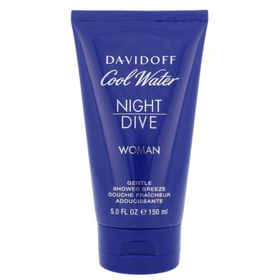 Davidoff Cool Water Night Dive Woman Sprchovací gél pre ženy 150 ml