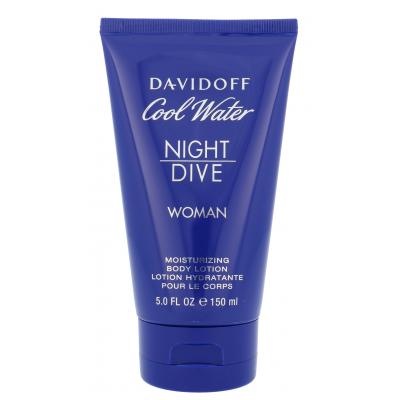 Davidoff Cool Water Night Dive Woman Telové mlieko pre ženy 150 ml