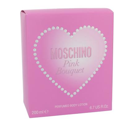 Moschino Pink Bouquet Telové mlieko pre ženy 200 ml poškodená krabička