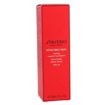 Shiseido Synchro Skin Lasting Liquid Foundation SPF20 Make-up pre ženy 30 ml Odtieň Neutral 3