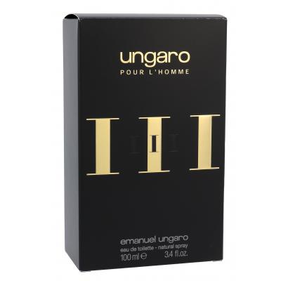 Emanuel Ungaro Ungaro Pour L´Homme III Toaletná voda pre mužov 100 ml poškodená krabička