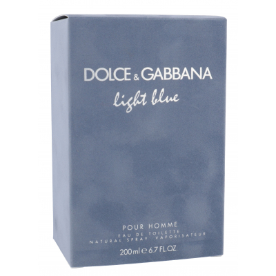 Dolce&amp;Gabbana Light Blue Pour Homme Toaletná voda pre mužov 200 ml