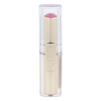 L&#039;Oréal Paris Shine Caresse Rúž pre ženy 4 g Odtieň 201 Flirty Violet
