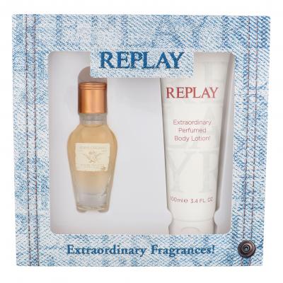 Replay Jeans Original! For Her Darčeková kazeta toaletná voda 20 ml + telové mlieko 100 ml