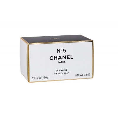 Chanel N°5 Tuhé mydlo pre ženy 150 g