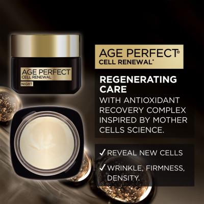 L&#039;Oréal Paris Age Perfect Cell Renew Regenerating Night Cream Nočný pleťový krém pre ženy 50 ml