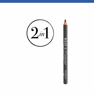 BOURJOIS Paris Khol &amp; Contour Ceruzka na oči pre ženy 1,2 g Odtieň 003 Misti-gris