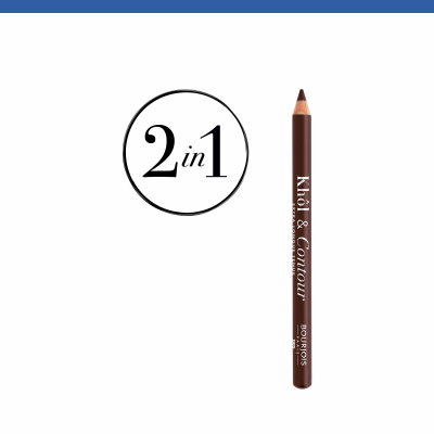 BOURJOIS Paris Khol &amp; Contour Ceruzka na oči pre ženy 1,2 g Odtieň 005 Choco-lacté