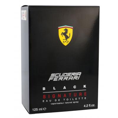 Ferrari Scuderia Ferrari Black Signature Toaletná voda pre mužov 125 ml poškodená krabička