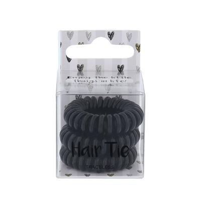 2K Hair Tie Gumička na vlasy pre ženy 3 ks Odtieň Black