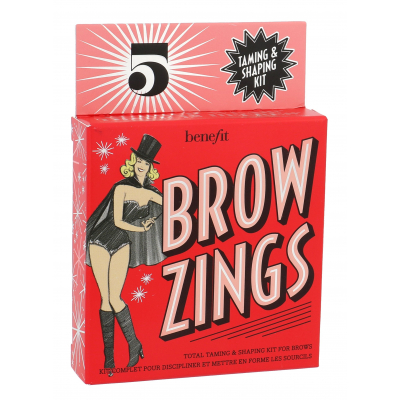 Benefit Brow Zings Set a paletka na obočie pre ženy 4,35 g Odtieň 05 Deep