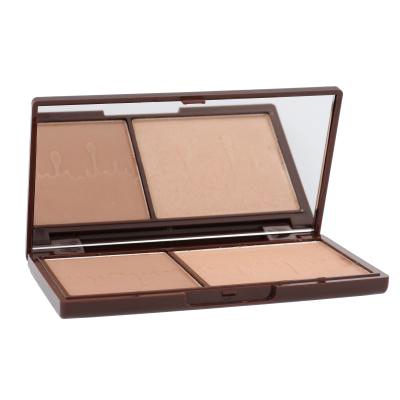 Makeup Revolution London I Heart Makeup Chocolate Duo Palette Bronzer pre ženy 11 g Odtieň Bronze And Glow