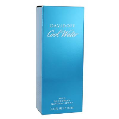 Davidoff Cool Water Dezodorant pre mužov 75 ml poškodená krabička