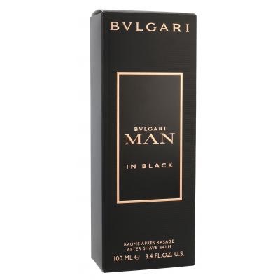 Bvlgari Man In Black Balzam po holení pre mužov 100 ml poškodená krabička