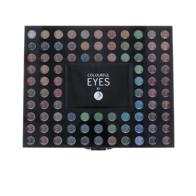 2K Colourful Eyes 98 Eye Shadow Palette Očný tieň pre ženy 78,4 g poškodený obal