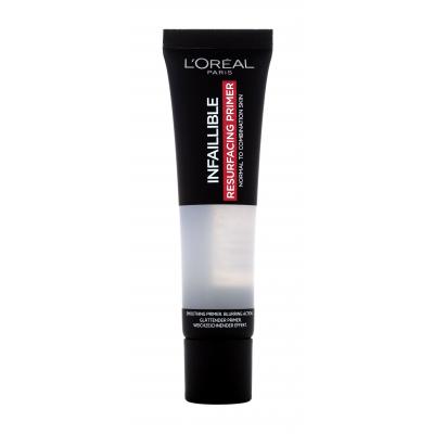 L'Oréal Paris Infaillible Resurfacing Primer Podklad pod make-up pre ženy 35 ml Odtieň Transparent