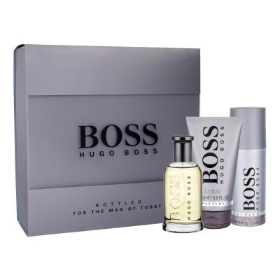 HUGO BOSS Boss Bottled Darčeková kazeta toaletná voda 100 ml + sprchovací gél 150 ml + dezodorant 150 ml