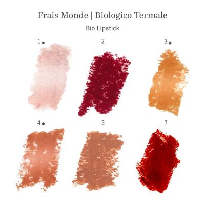 Frais Monde Make Up Biologico Termale Rúž pre ženy 3,5 g Odtieň 5 poškodená krabička