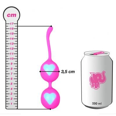 Sexy Elephant Feel Silicone II Venušine guľôčky pre ženy 1 ks