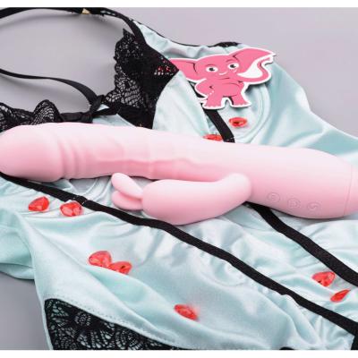 Sexy Elephant Pulsating Rabbit Vibrator Vibrátor pre ženy 1 ks