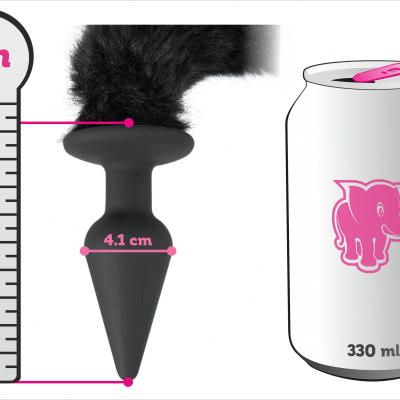 Bad Kitty Pet Play Plug &amp; Ears BDSM pomôcka pre ženy 1 ks