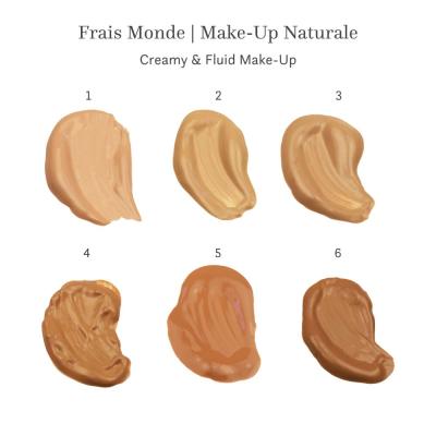 Frais Monde Make Up Naturale Creamy Foundation Make-up pre ženy 30 ml Odtieň 1 poškodená krabička