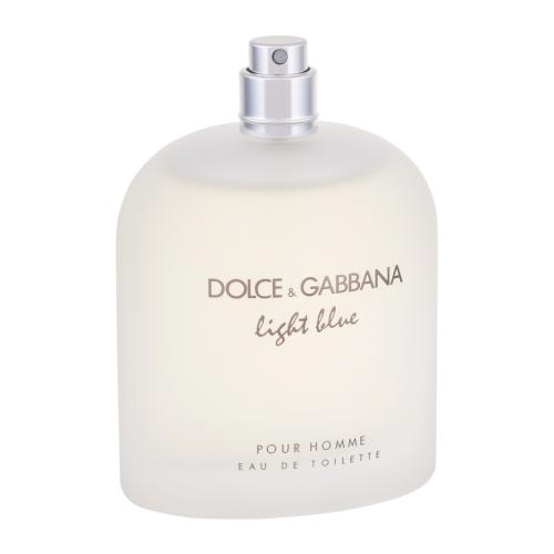 Dolce&Gabbana Light Blue Pour Homme 125 ml toaletná voda tester pre mužov
