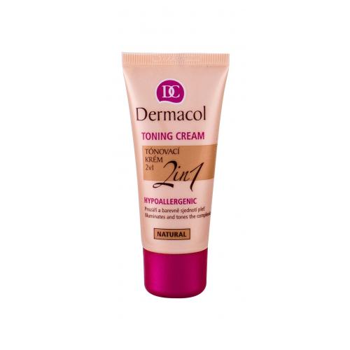 Dermacol Toning Cream 2in1 30 ml bb krém pre ženy Natural