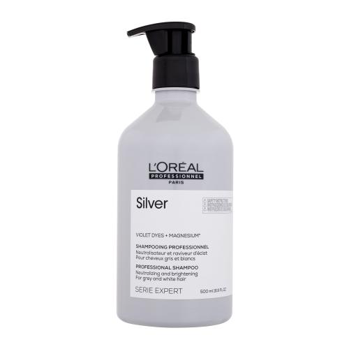 L'Oréal Professionnel Silver Professional Shampoo 500 ml šampón pre ženy na suché vlasy