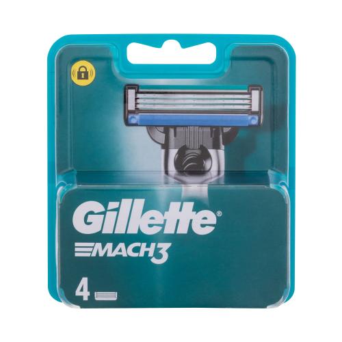 Gillette Mach3 4 ks náhradné ostrie pre mužov