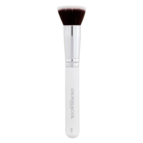 Dermacol Accessories Master Brush by PetraLovelyHair štetec na tekutý make-up D51 Silver 1 ks