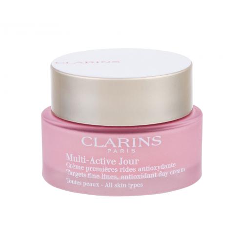 Clarins Multi-Active 50 ml denný pleťový krém proti vráskam pre všetky typy pleti pre ženy