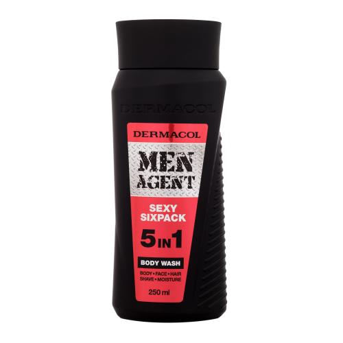 Dermacol Men Agent Sexy Sixpack 5in1 250 ml sprchovací gél pre mužov