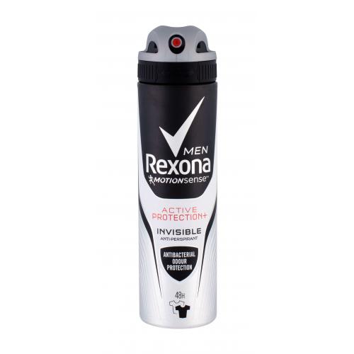 Rexona Active Protection+ Antiperspirant antiperspirant v spreji pre mužov Invisible 150 ml