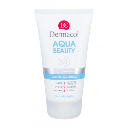 Dermacol Aqua Beauty umývací gél na tvár 3v1 150 ml