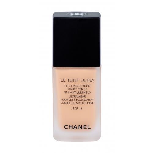 Chanel Le Teint Ultra SPF15 30 ml zmatňujúci make-up s rozjasňujúcim efektom pre ženy 20 Beige