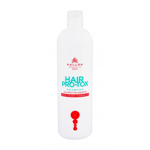 Kallos Cosmetics Hair Pro-Tox 500 ml šampón pre ženy na poškodené vlasy; na šedivé vlasy