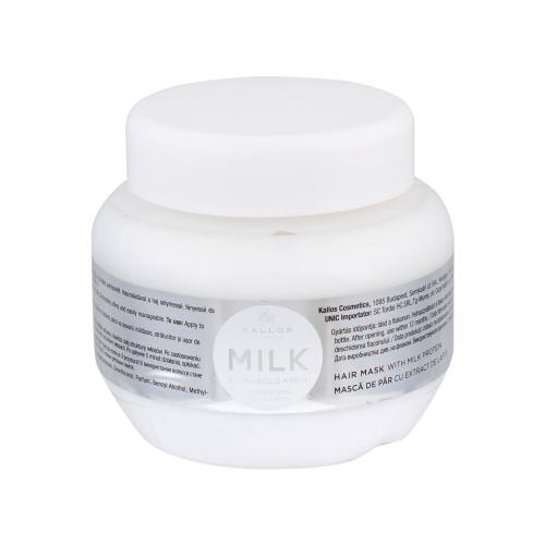 Kallos Cosmetics Milk 275 ml maska pre suché a poškodené vlasy pre ženy