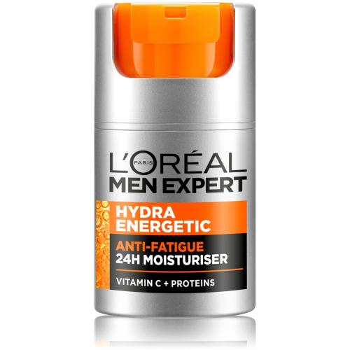 L'Oréal Paris Men Expert Hydra Energetic 50 ml denný pleťový krém pre mužov na normálnu pleť; na unavenú pleť; na citlivú a podráždenú pleť