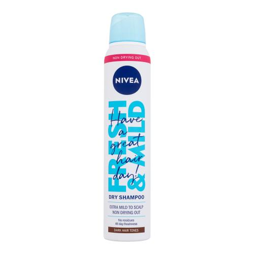 Nivea Fresh & Mild Dark Hair Tones 200 ml suchý šampón pre ženy