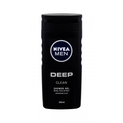 Nivea Men Deep sprchový gél pre mužov 250 ml
